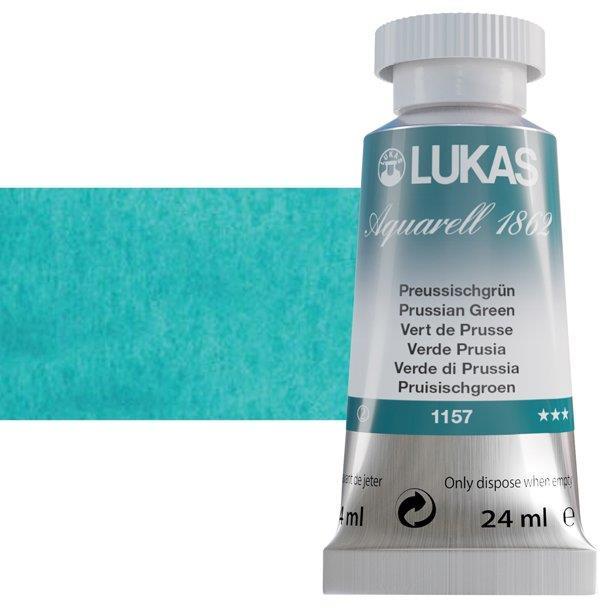 LUKAS AQUARELL 1862 PRUSSIAN GREEN24 ml