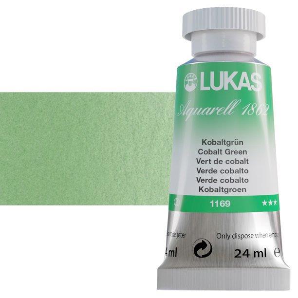 LUKAS AQUARELL 1862 COBALT GREEN24 ml