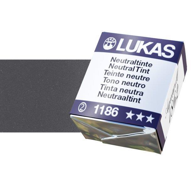 Lukas 1862 PRO akvarelna barva tabletka Neutral Tint