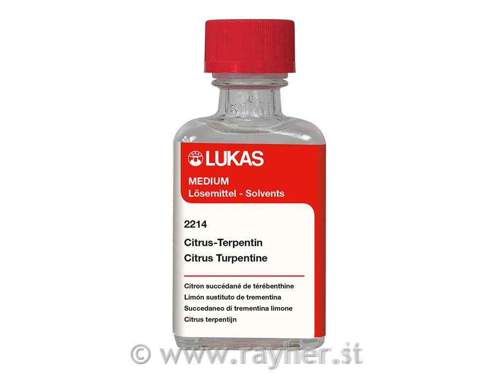 LUKAS CITRUS TURPENTINE50 ml