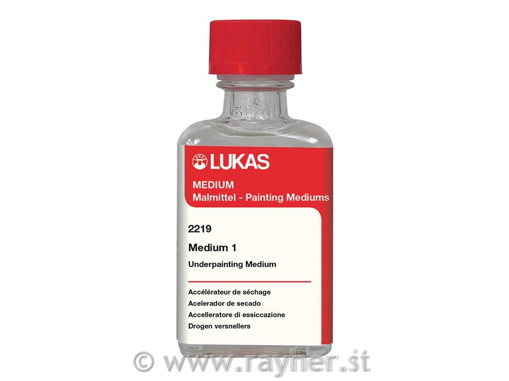 LUKAS MEDIUM 1 (FAST DRYING)50 ml