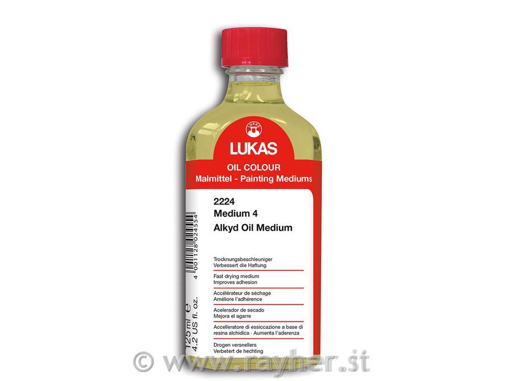 LUKAS MEDIUM 4 ("ALKYD OIL")125 ml