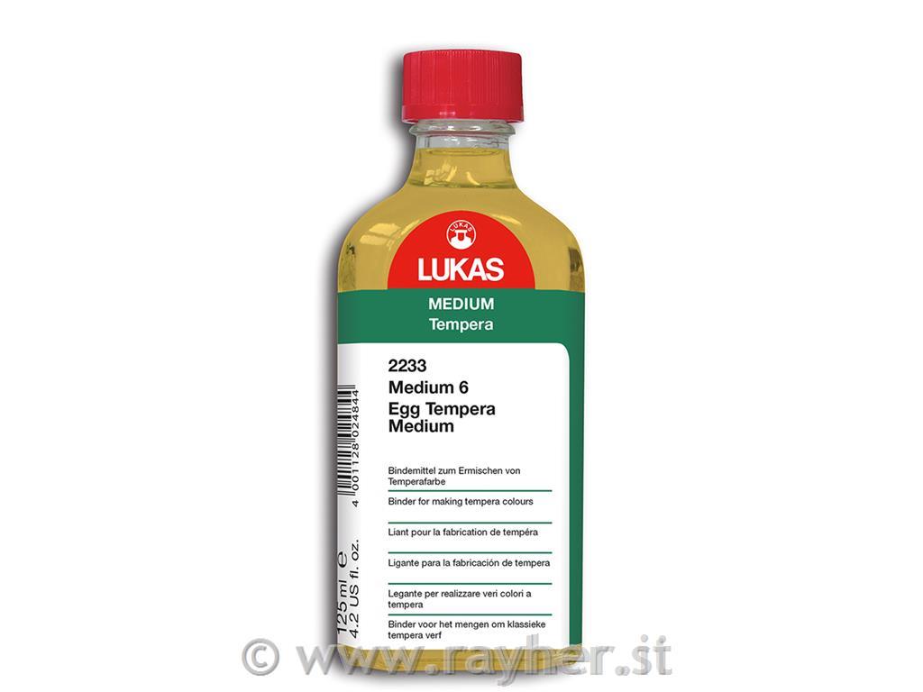 LUKAS MEDIUM 6 (TEMPERA)125 ml