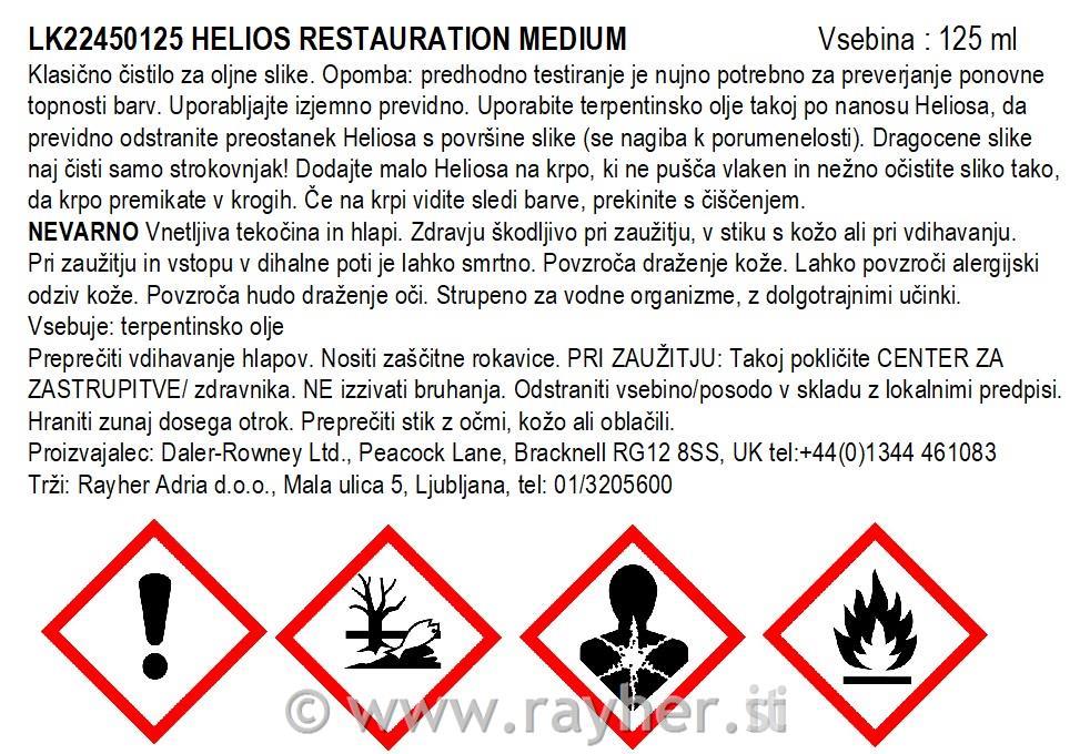 Lukas restavrirni medij 125 ml