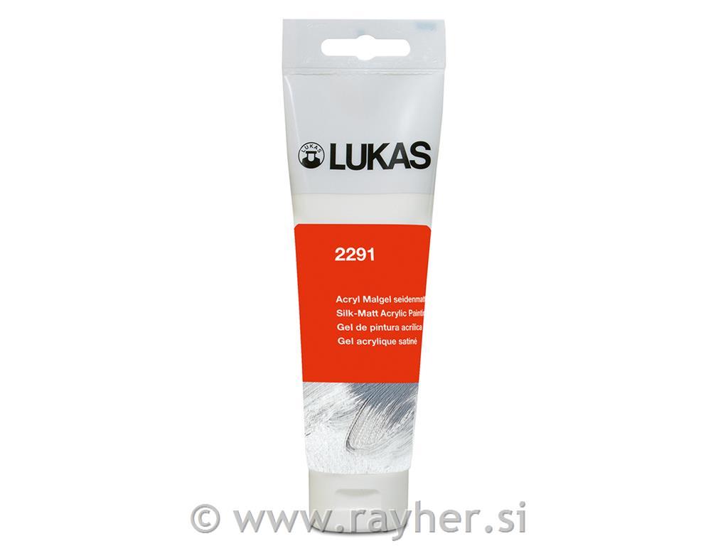 Lukas slikarski gel svileno mat 125 ml