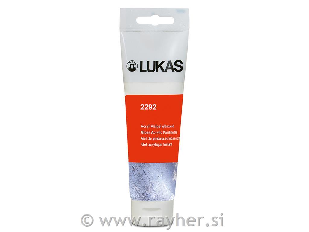 LUKAS ACRYLIC GLOSS PAINTING GEL125 ml