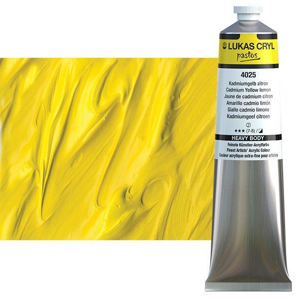 LUKAS CRYL PASTOS CADMIUM YELLOW LEMON37 ml