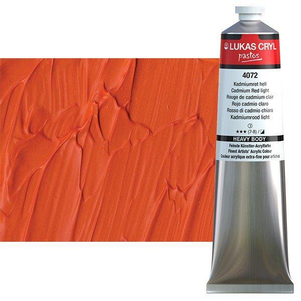 LUKAS CRYL PASTOS CADMIUM RED LIGHT37 ml