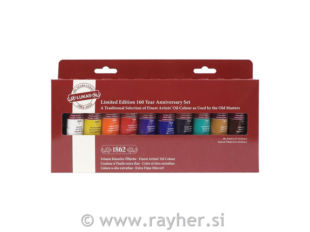 LUKAS 1862 OIL 10x37ml MASTERS SET