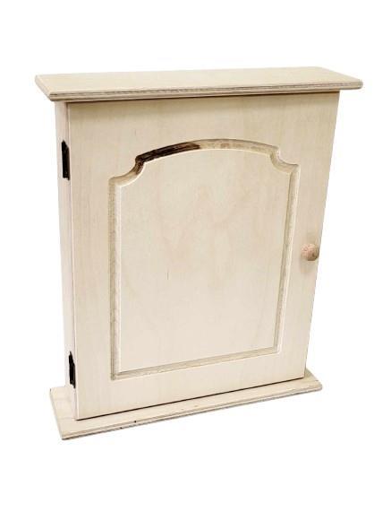 Lesena omarica za ključe, 220X265mm