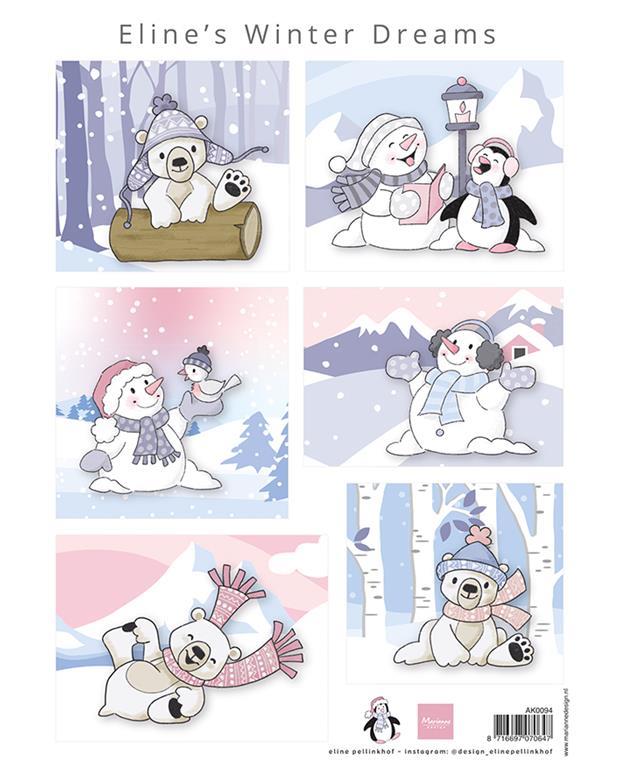 Decoupage paper: Winter Dreams