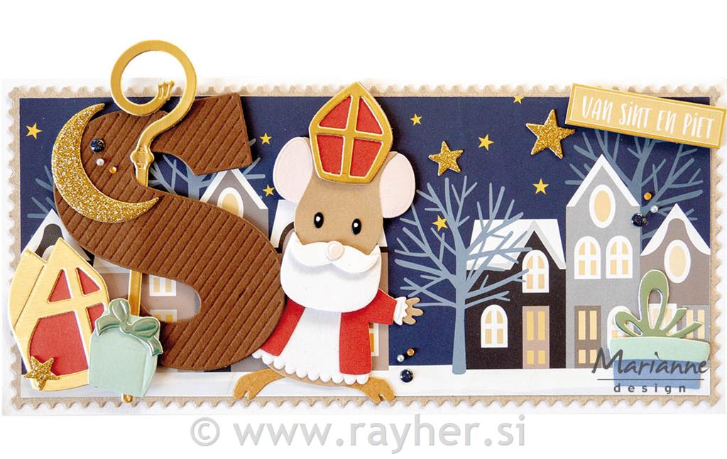 List s sličicami: Praznična ozadja