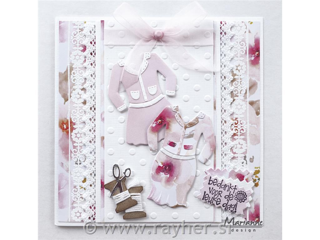 Cut die Collectable Lady Suit