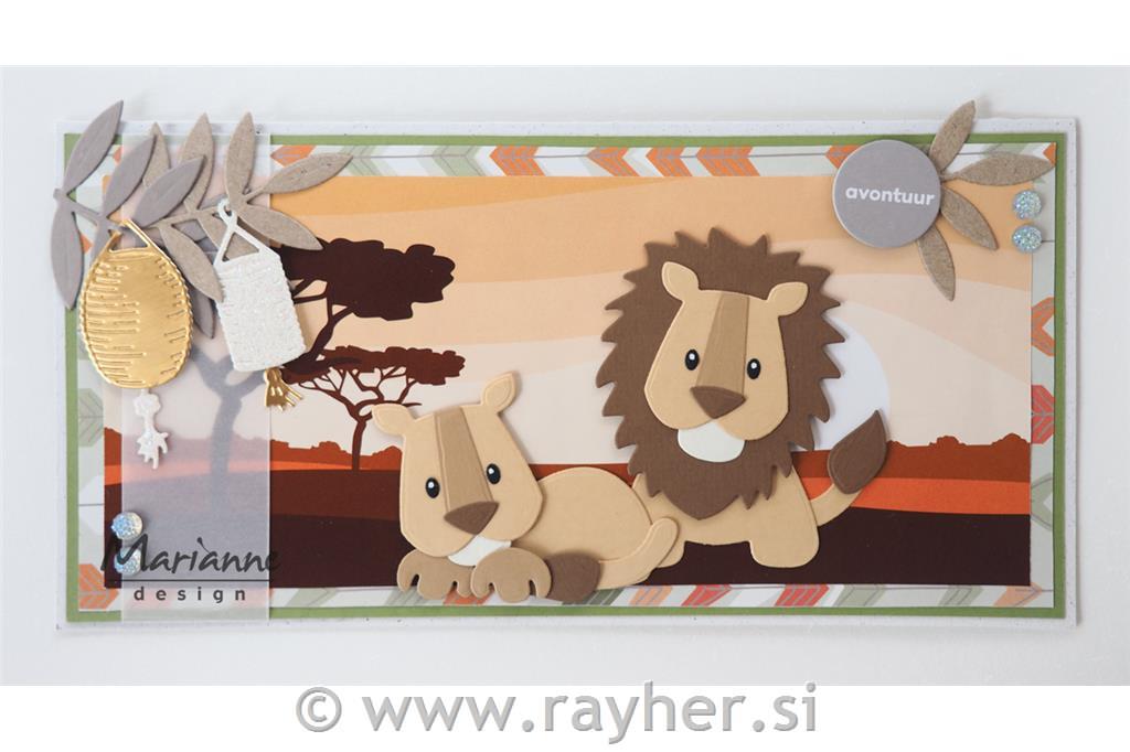 ŠABLONE MD COLLECTABLES, LEV/TIGER