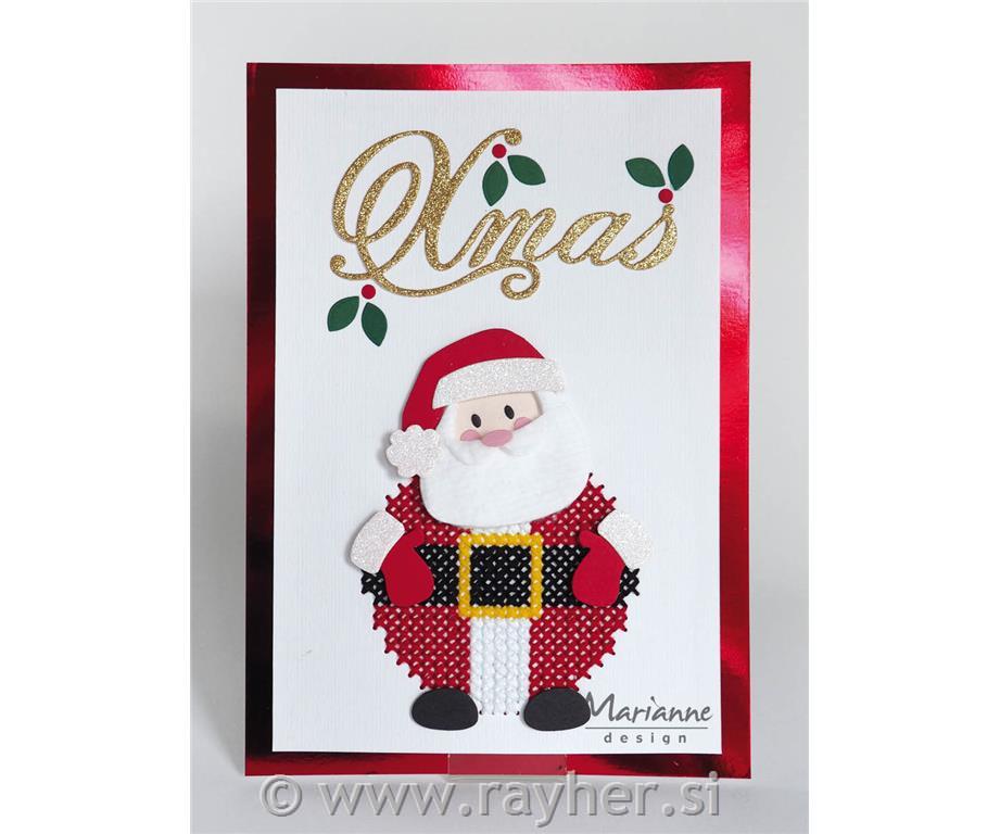 Cut die Collectable Eline's Santa XMas