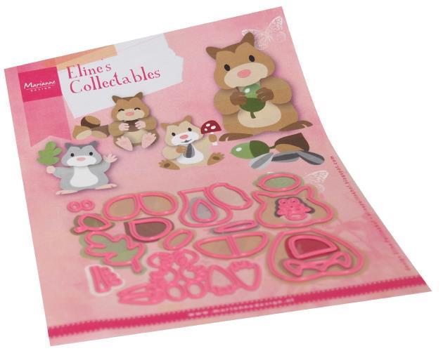 ŠABLONE MD COLLECTABLES, HRČEK