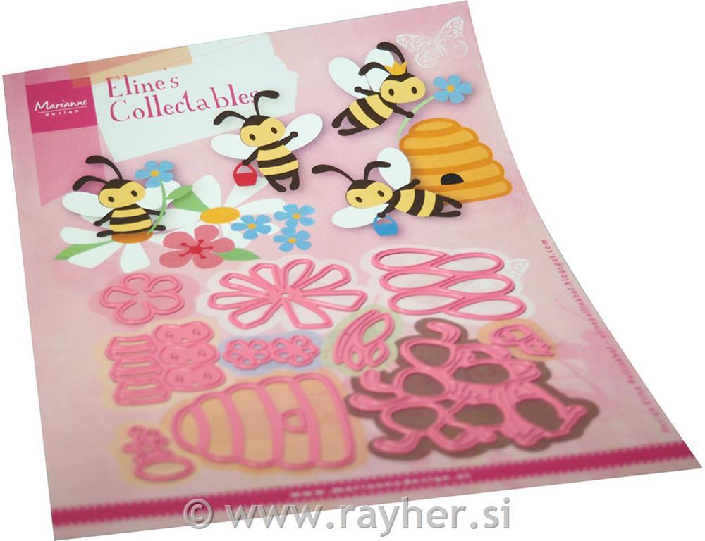 Collectable die: Bees