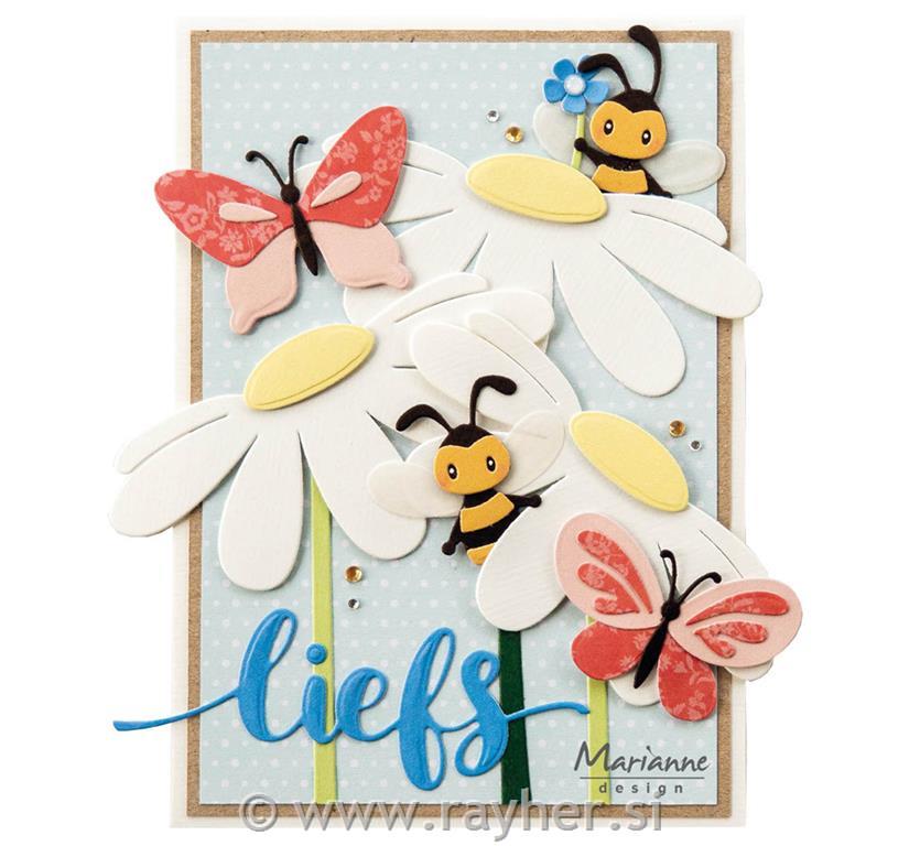 Collectable die: Bees
