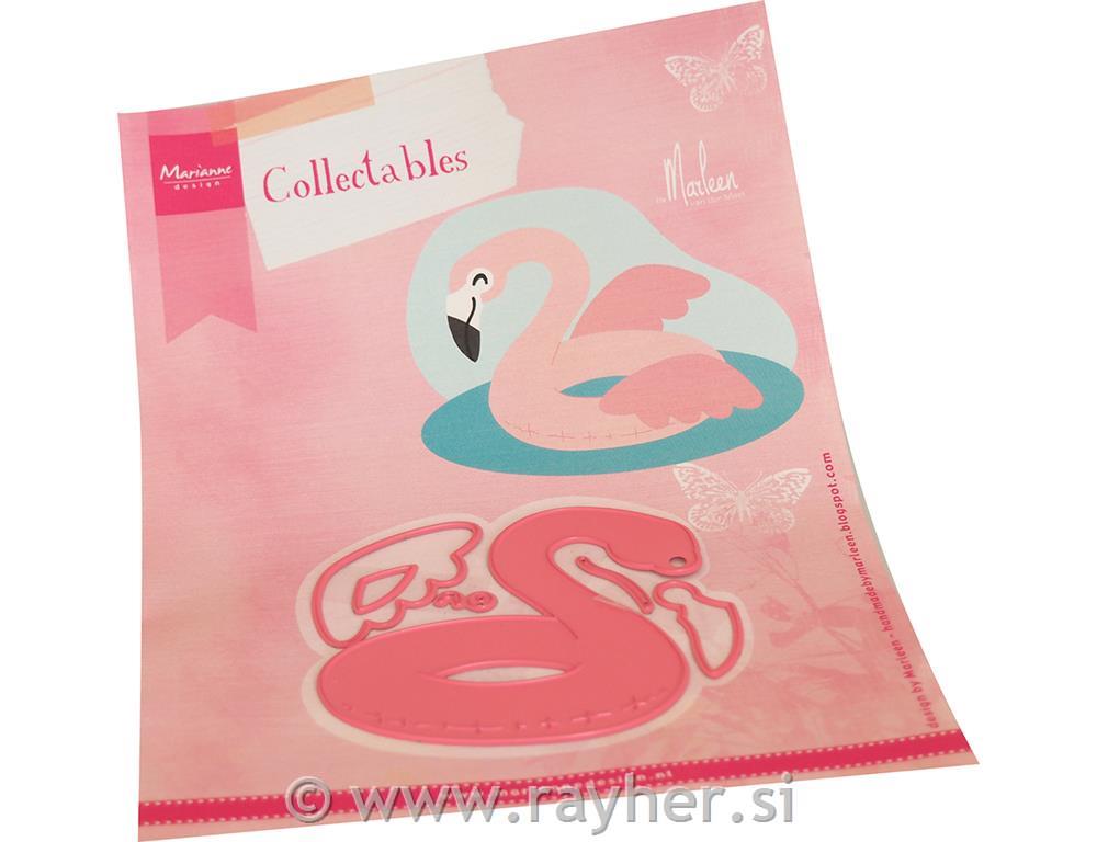 Šablona MD Collectable: Plavalni obroč, Flamingo