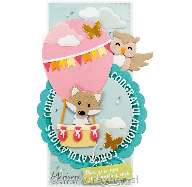 Collectable die: Hot Air Balloon