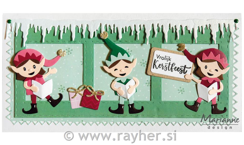 Šablona MD Collectable: Božični škratki