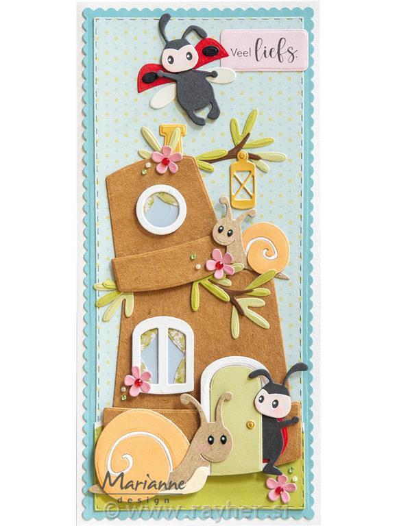 Šablona MD Collectable: Cvetlični lončki