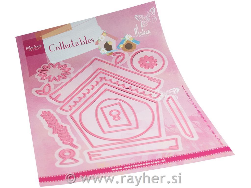 Šablona MD Collectable: Ptičje hišice