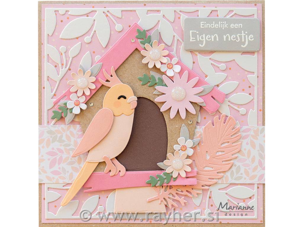 Šablona MD Collectable: Ptičje hišice