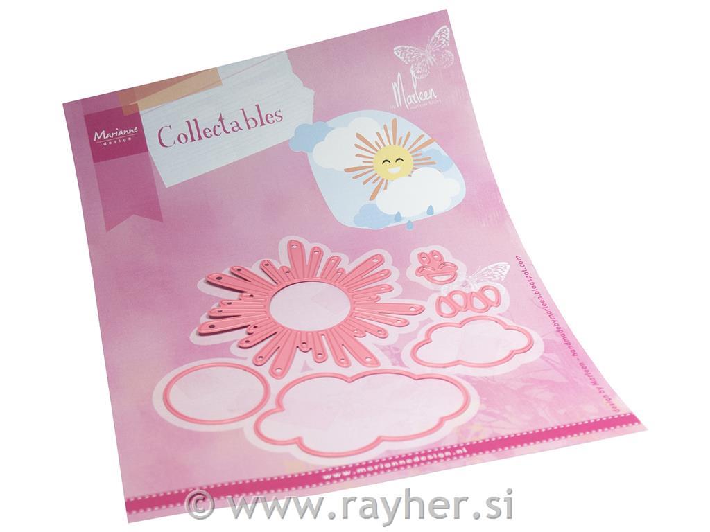 Šablona MD Collectable: Sonce in oblaki