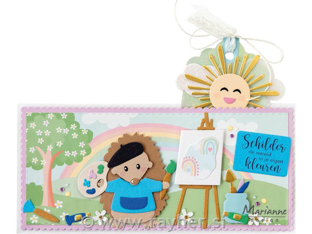 Šablona MD Collectable: Sonce in oblaki