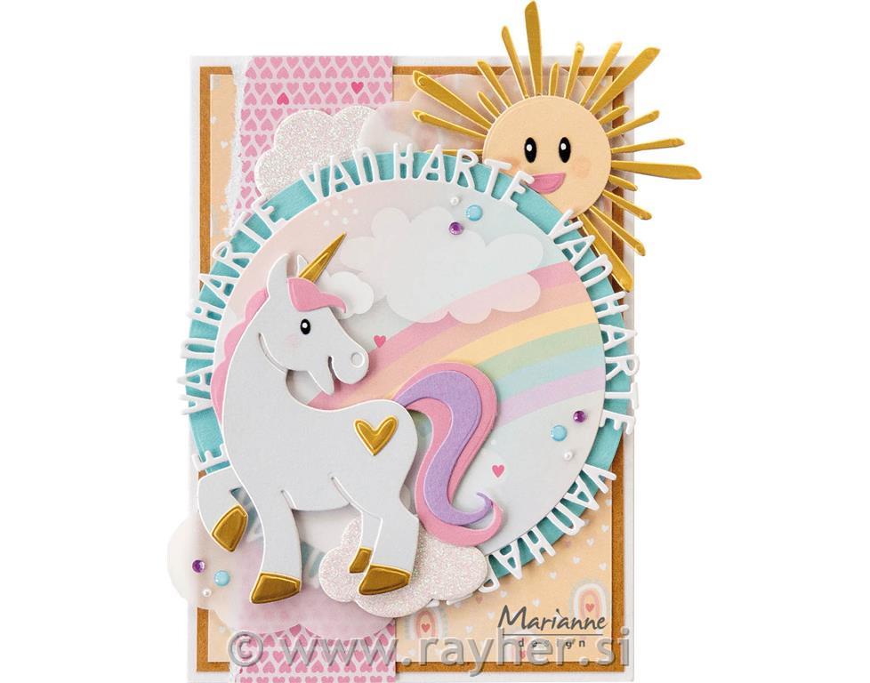 Šablona MD Collectable: Sonce in oblaki