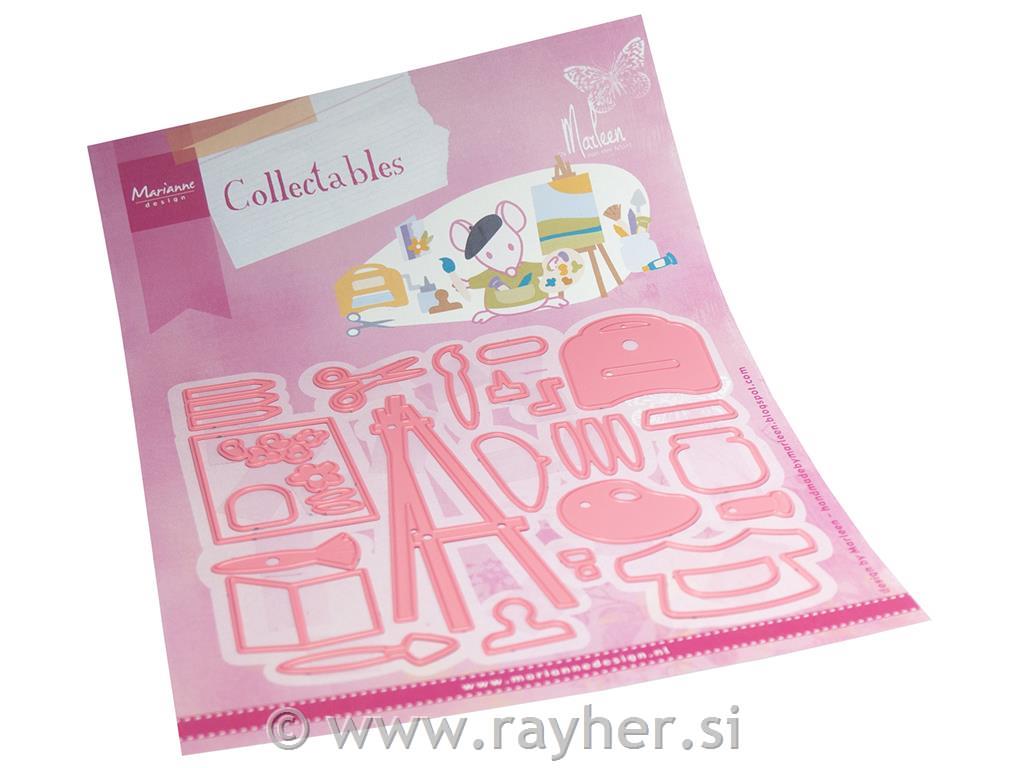 Šablona MD Collectable: Pripomočki za ustvarjanje