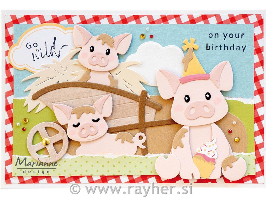 Šablona MD Collectable: Prašičja družina