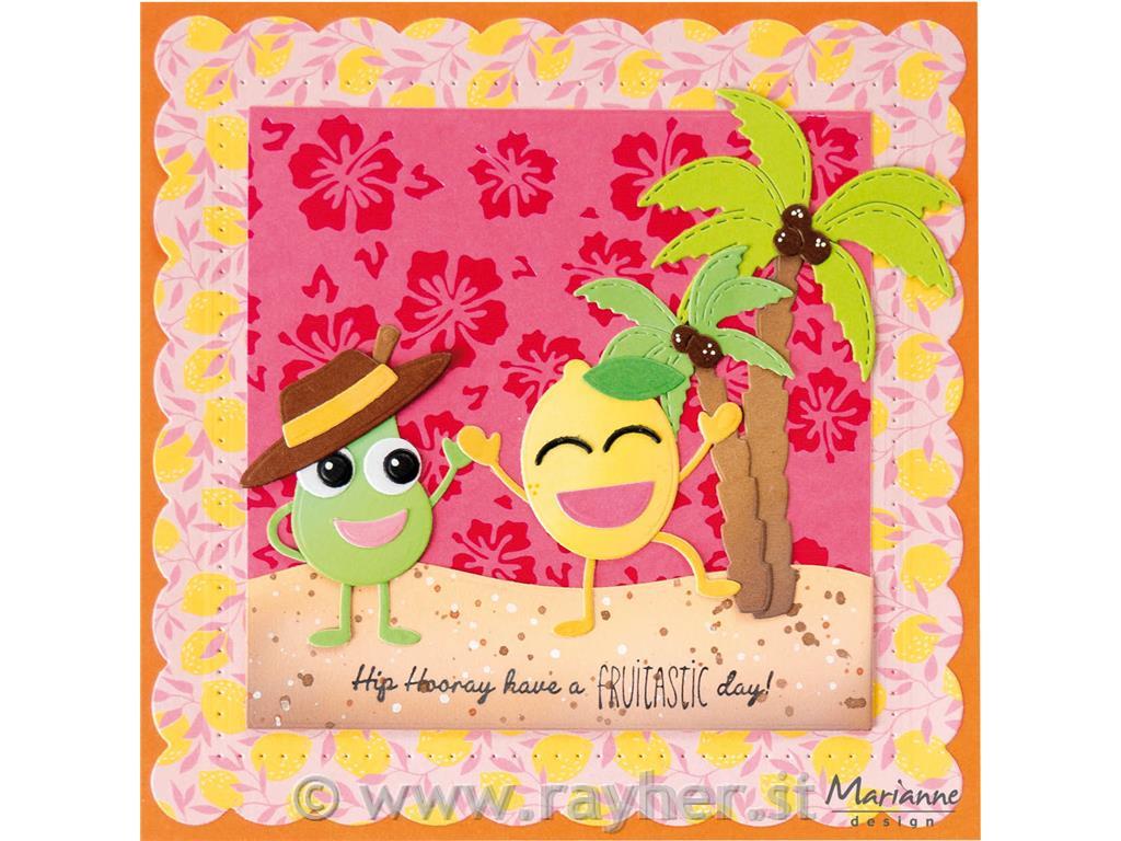 Collectable die: Fruits