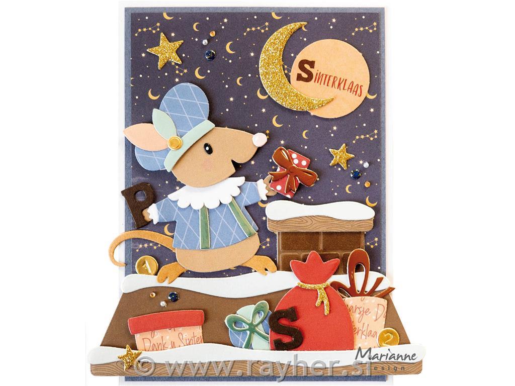 Šablona MD Collectable: Zasnežena streha