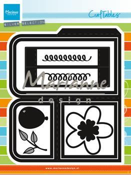 ŠABLONA MD CRAFTABLES, Card box