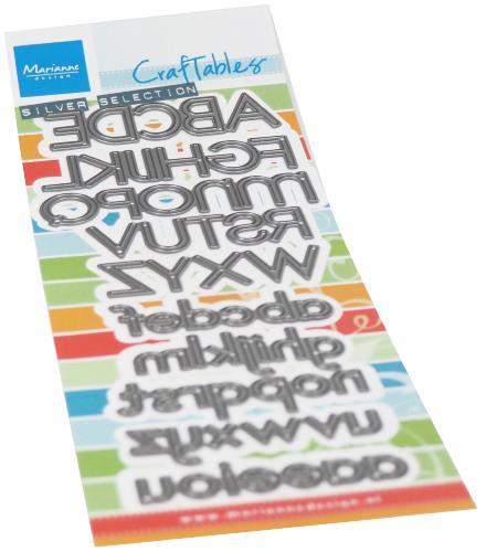 Šablona MD Craftables, Abeceda, dve vrsti