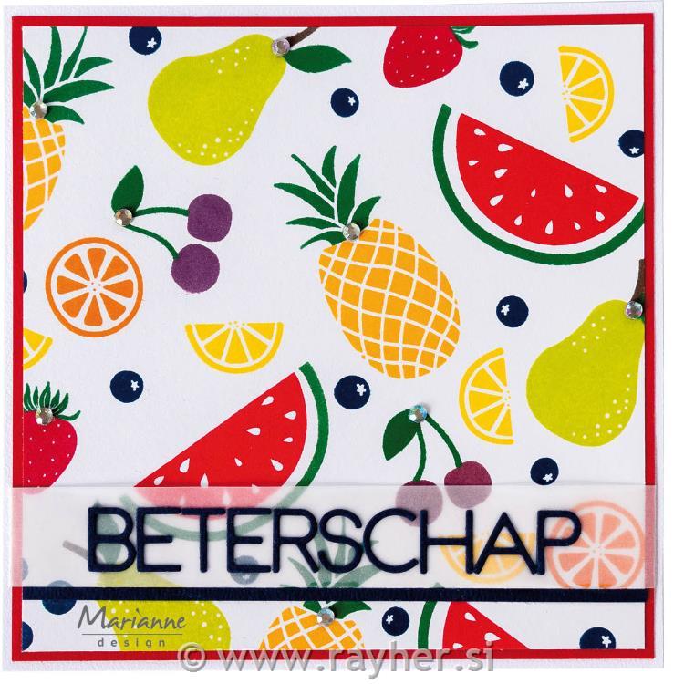 Šablona MD Craftables, Abeceda, dve vrsti