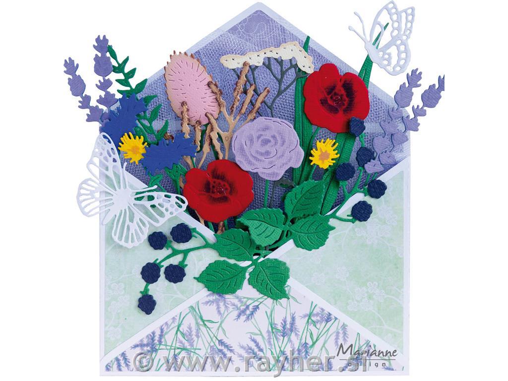 ŠABLONA MD CRAFTABLES, TRAVNIŠKE RASTLINE