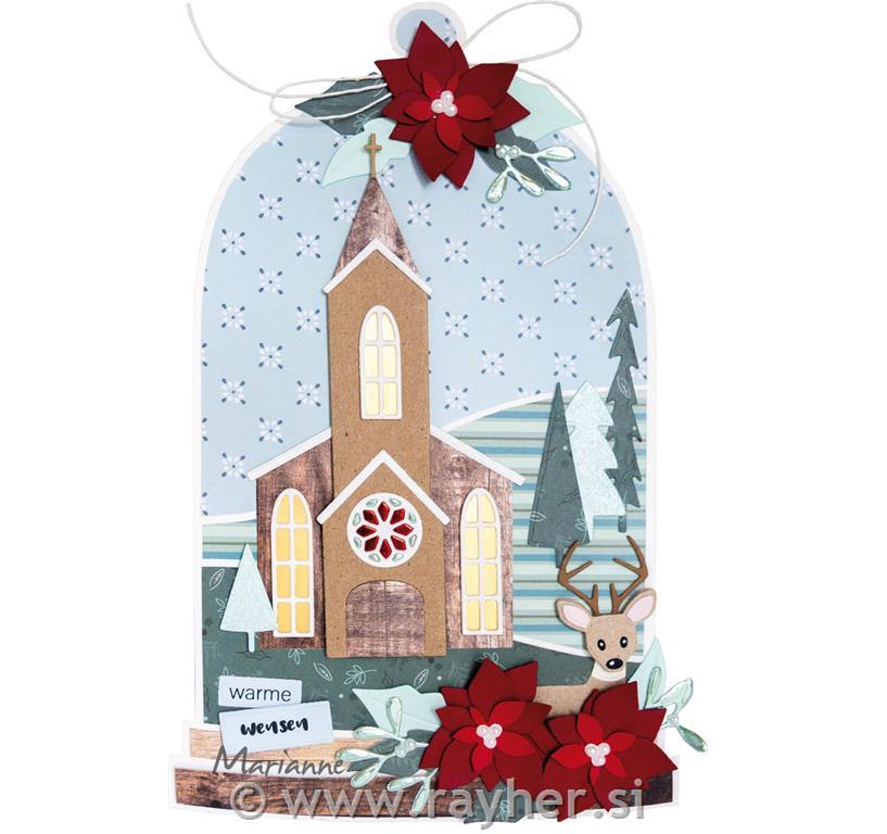 ŠABLONA MD CRAFTABLES, CERKEV