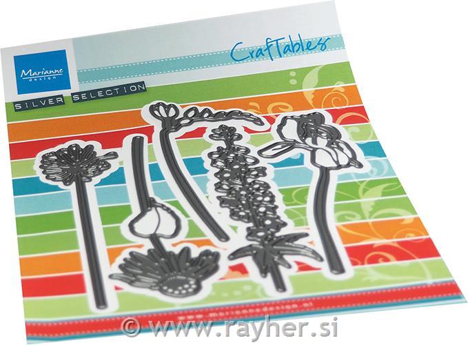 Šablona MD Craftable: Sveže cvetje