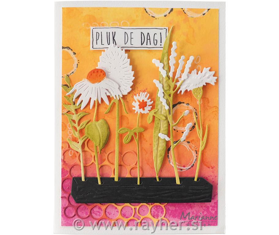 Šablona MD Craftable: Sveže cvetje