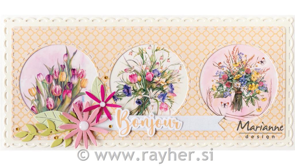 Craftable Die: Slimline 3 circles