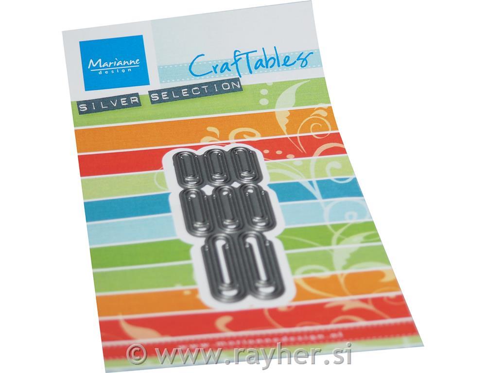 Šablona MD Craftable: Sponke za papir