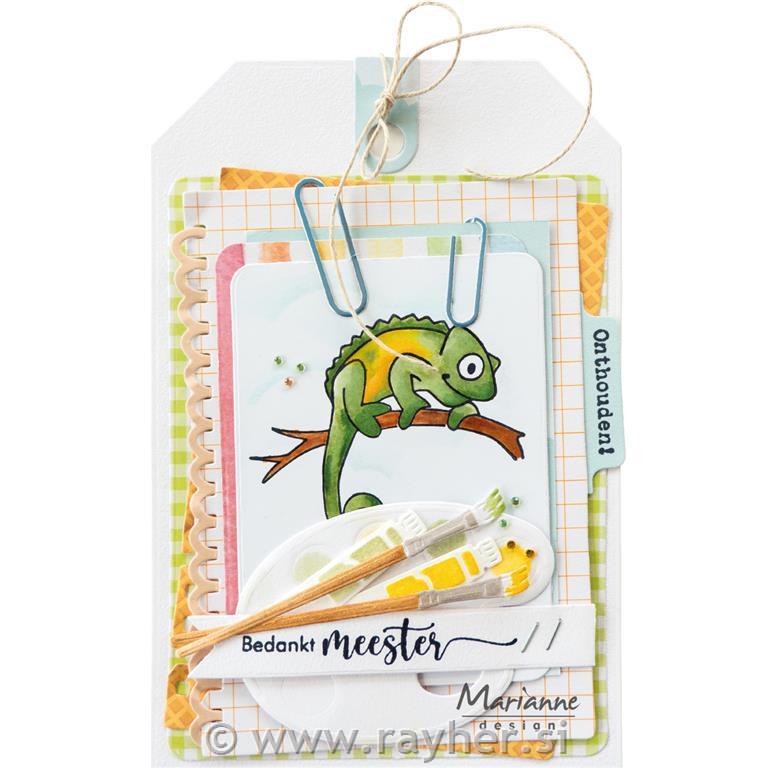 Šablona MD Craftable: Sponke za papir