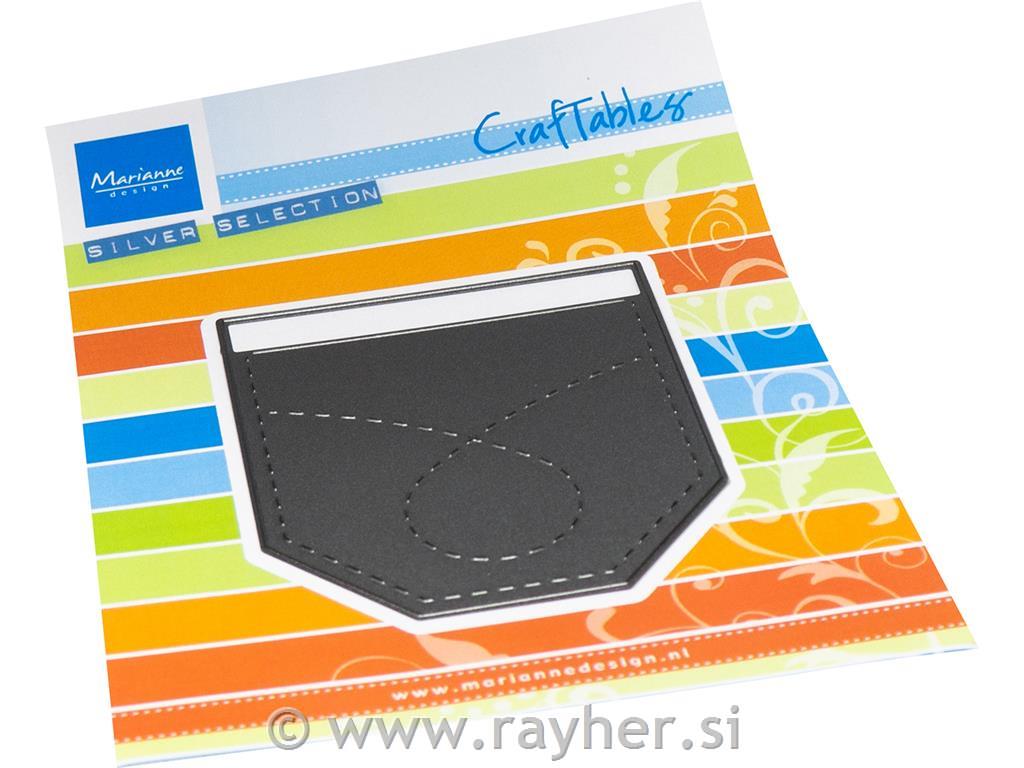 Šablona MD Craftable: Hlačni žep