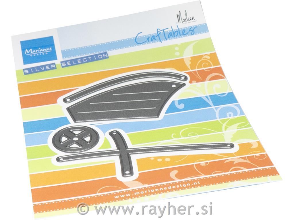 Šablona MD Craftable: Samokolnica