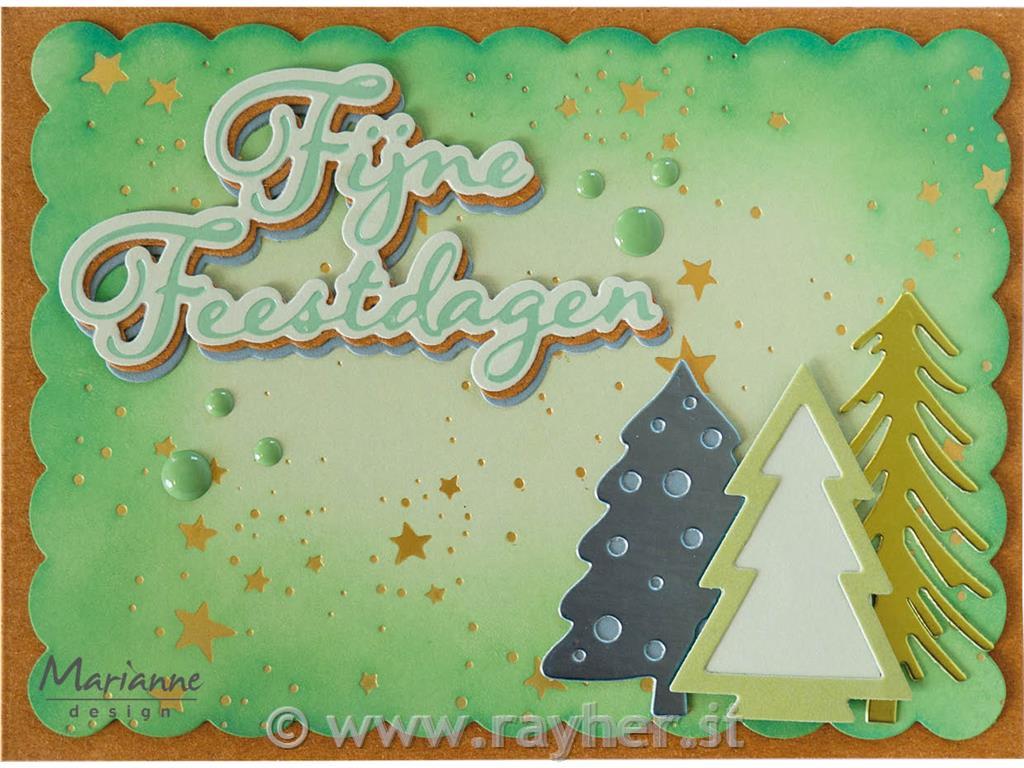 Šablona MD Craftable: Zasnežen dan