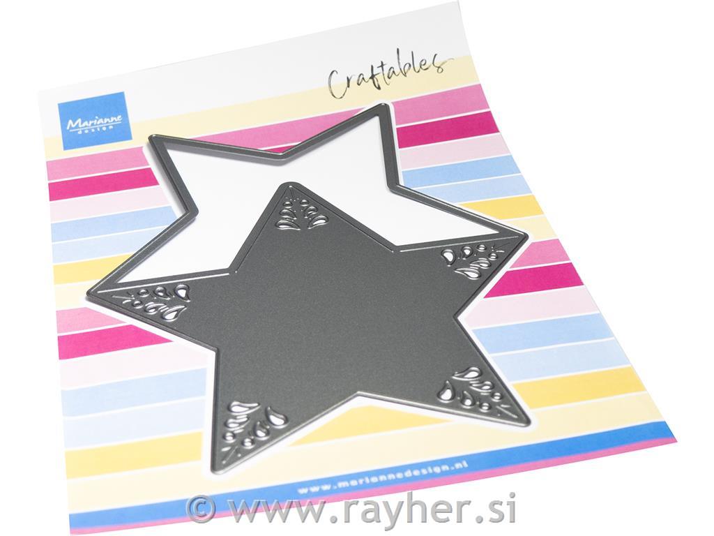 Craftable Die: Folded star