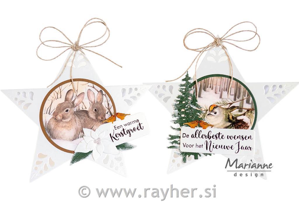 Craftable Die: Folded star